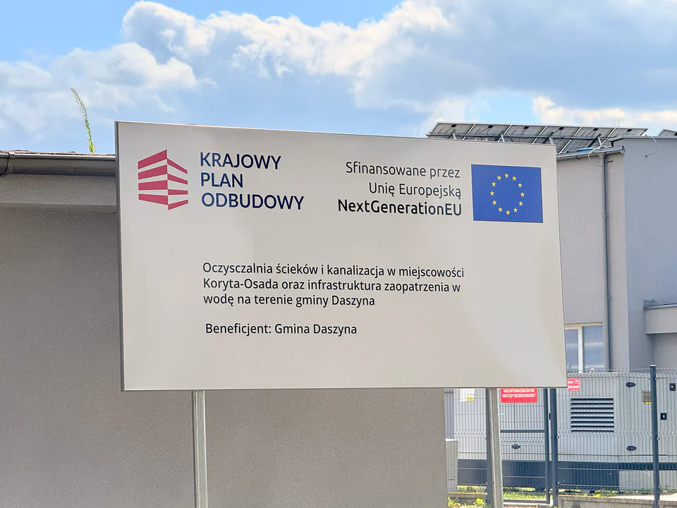 Milionowa inwestycja w Gminie Daszyna. Powstanie oczyszczalnia ścieków i nowa infrastruktura wodociągowa